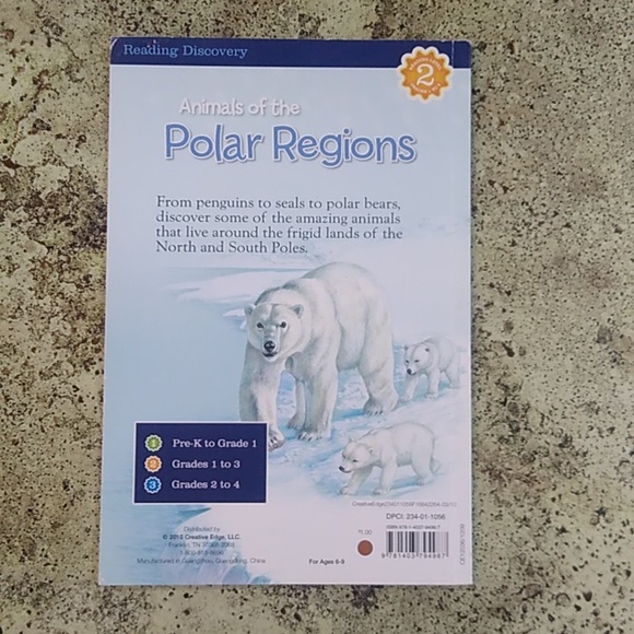 Animals Polar Region Level Reader Nature Kindergarten Homeschool Classroom - Picture 2 of 5